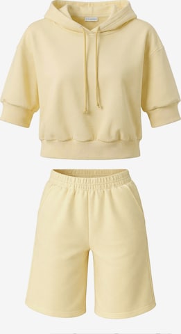 Vivisence Sweatsuit '9210kmpl' in Yellow: front