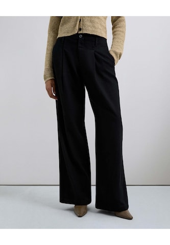 Scalpers Loosefit Bandplooibroek in Zwart