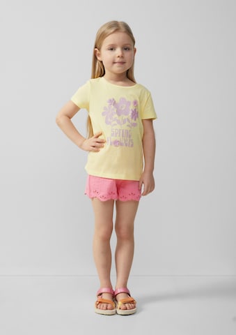 T-Shirt s.Oliver en jaune