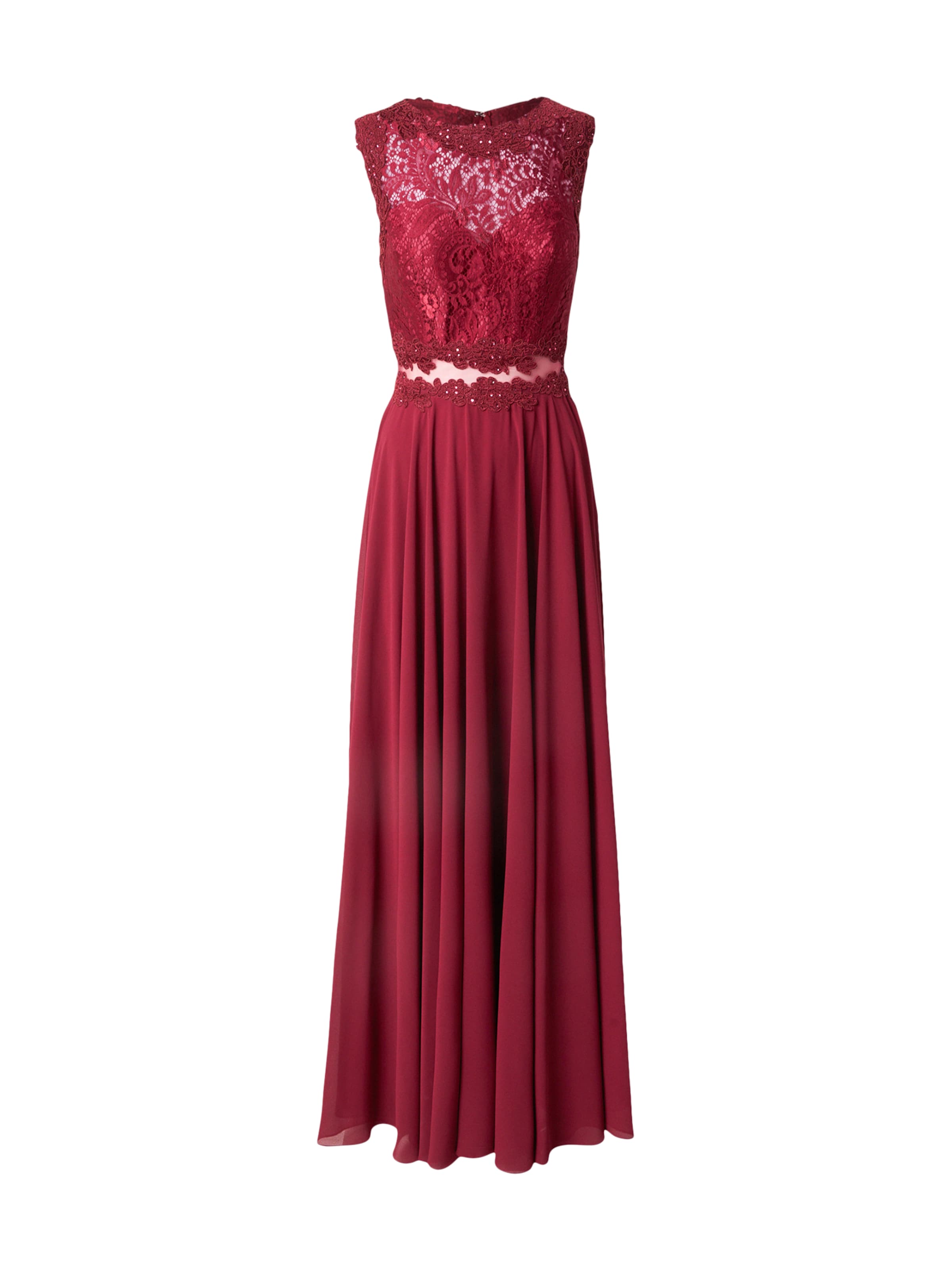 mascara - Vestido de noche en lila: frente