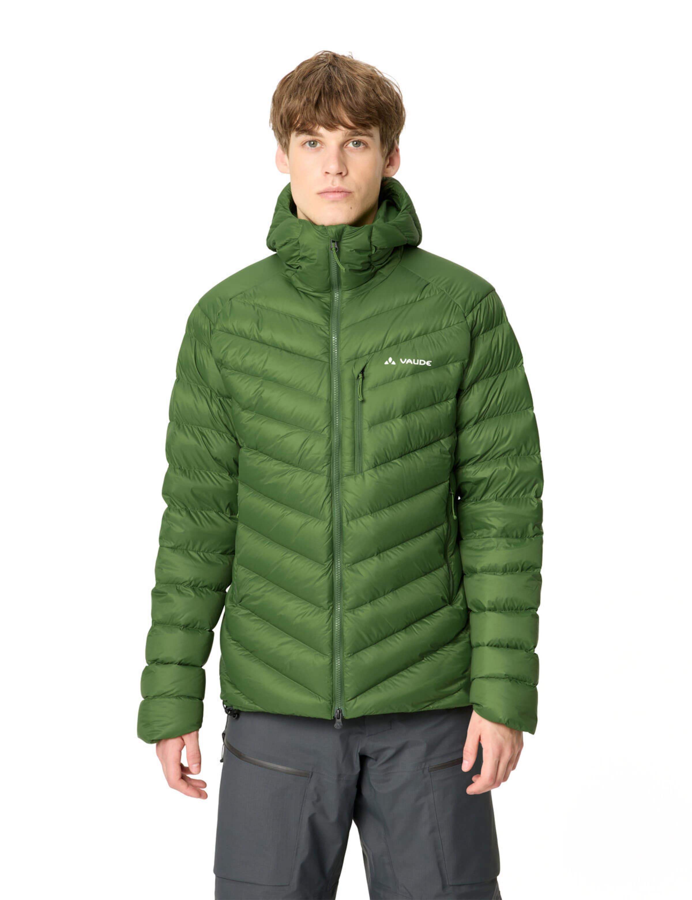 VAUDE Outdoorjas 'Monviso' in Groen: voorkant