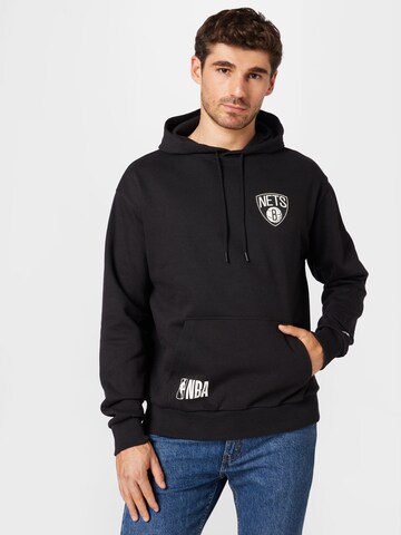 NEW ERA Sweatshirt in Black: front