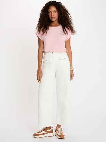 Maglietta '261-DIMOI' di Morgan in rosa