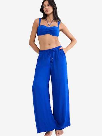 TRIUMPH Loosefit Strandhose ' Red Label Summer ' in Blau