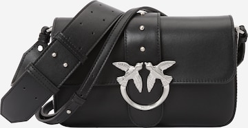PINKO Чанта с презрамки 'LOVE ONE CLASSIC' в черно: отпред