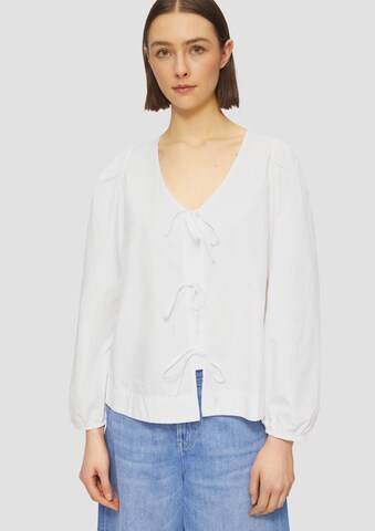 Camicia da donna di s.Oliver in bianco: frontale