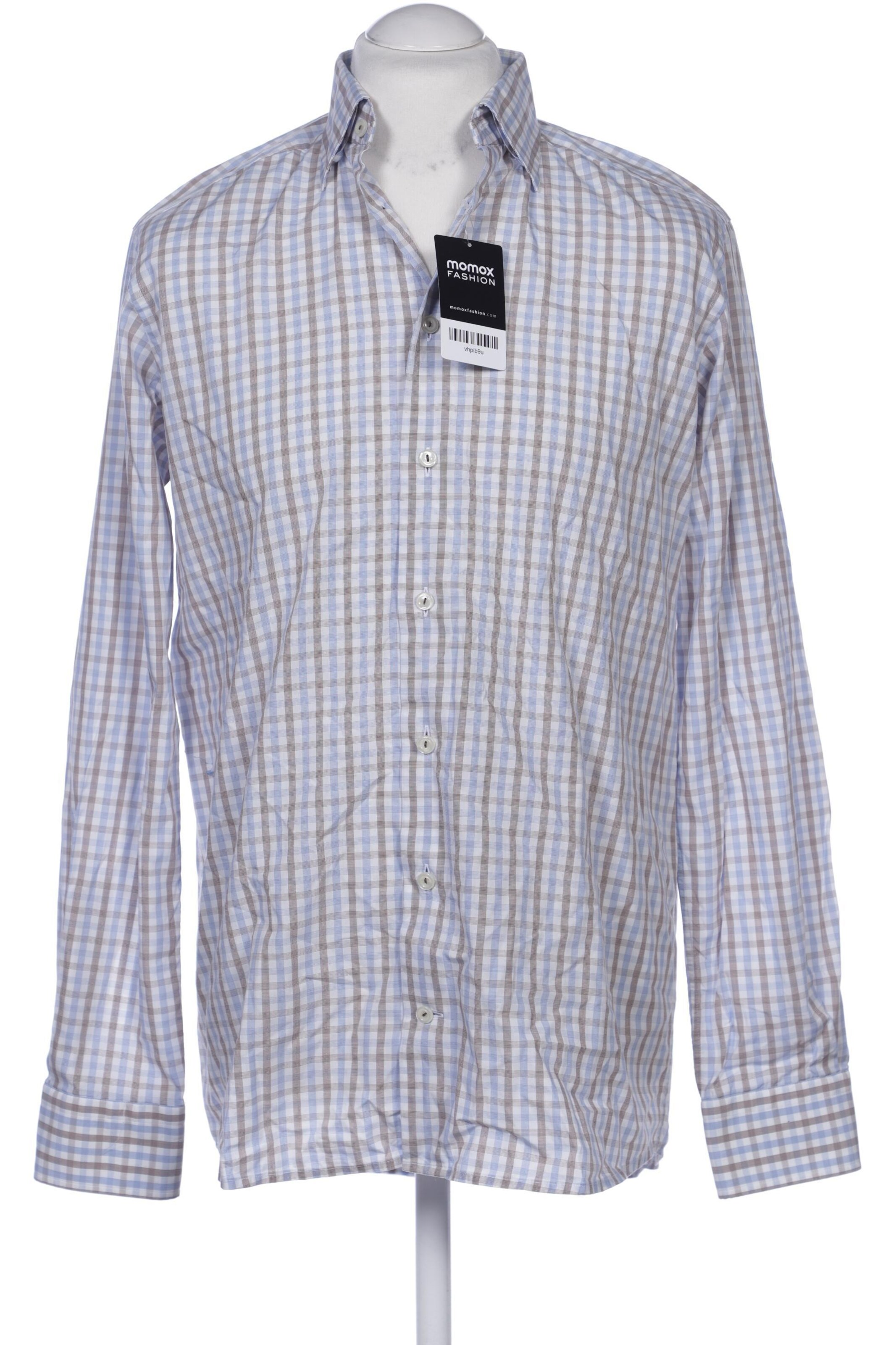 ETON Button Up Shirt in M in Blue: front