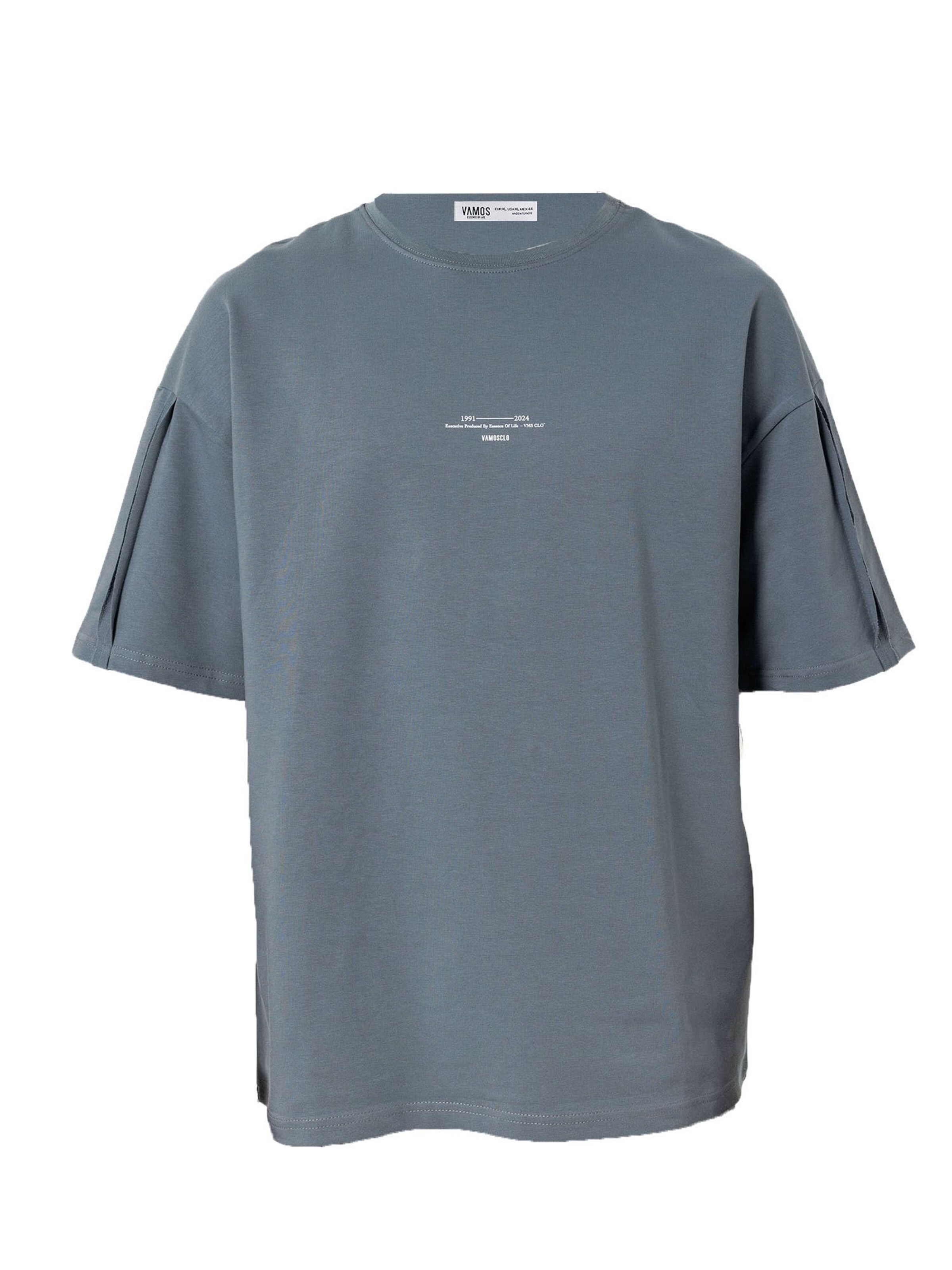 VAMOS CLO Футболка в Серый: спереди