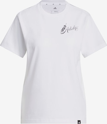 T-shirt ADIDAS SPORTSWEAR en blanc : devant