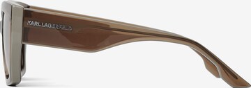 Lunettes de soleil Karl Lagerfeld en marron