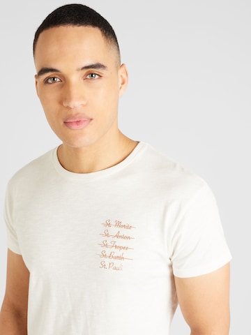 T-Shirt Derbe en blanc