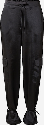 BZR Карго панталон в черно: отпред