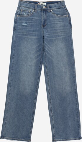 Levi's Kids Jeans in Blauw: voorkant