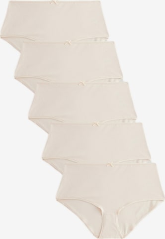 bēšs Next Biksītes: no priekšpuses