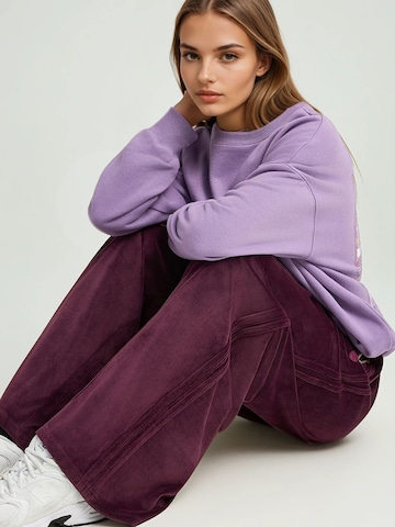 Sweat-shirt Funky Buddha en violet
