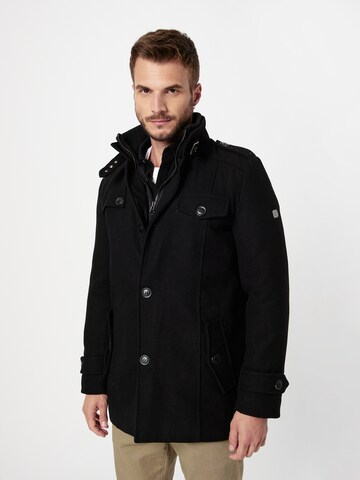 INDICODE JEANS Jacke 'Brendan' in Schwarz: predná strana