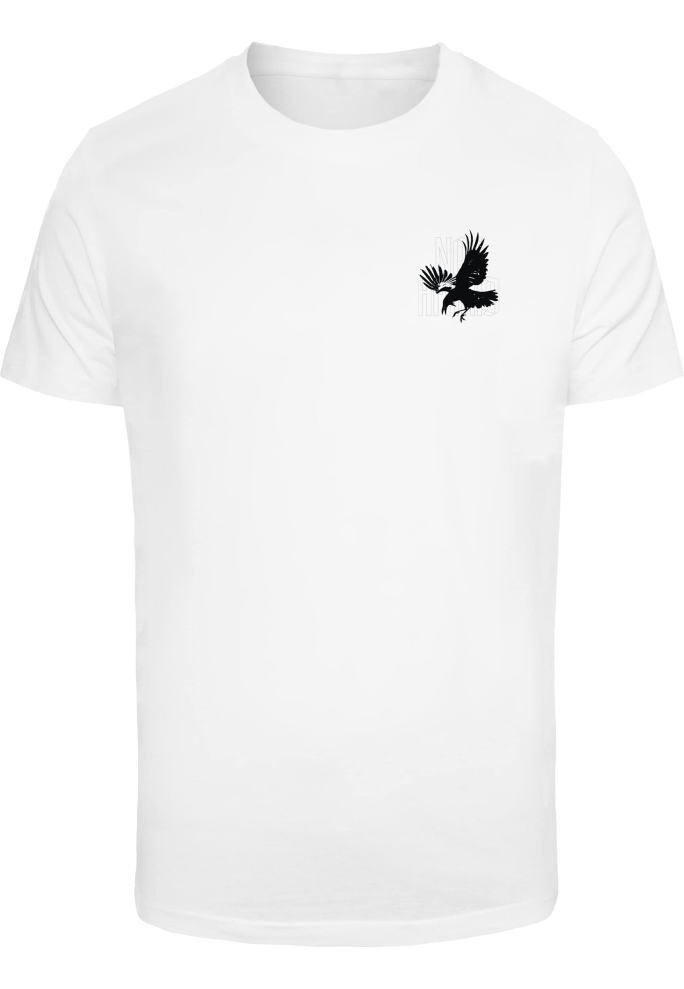 Mister Tee Shirt 'Not Afraid' in White: front