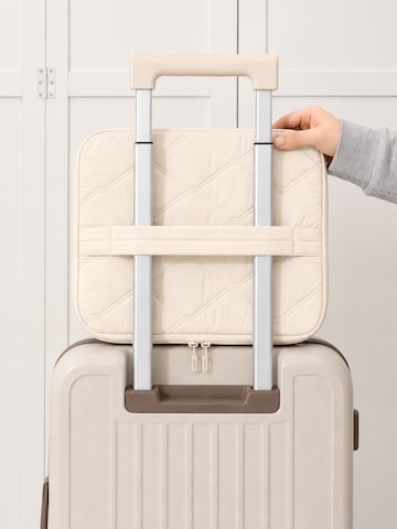 MEVYRA Tablet Case 'MEVYRA Tablet Organizer Tasche, 12 Zoll, 30x22.5x2.5cm Gesteppt' in Beige