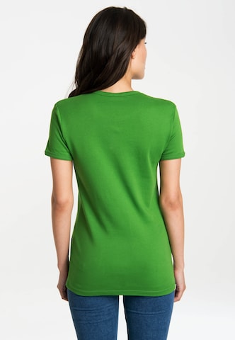 LOGOSHIRT Shirt 'Der kleine Maulwurf' in Green
