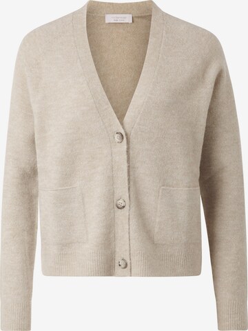 Rich & Royal Gebreid vest in Beige: voorkant