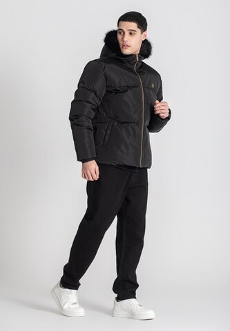 Gianni Kavanagh Winterjas 'Core' in Zwart