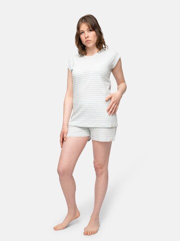 greenjama Pajama Shirt in Blue