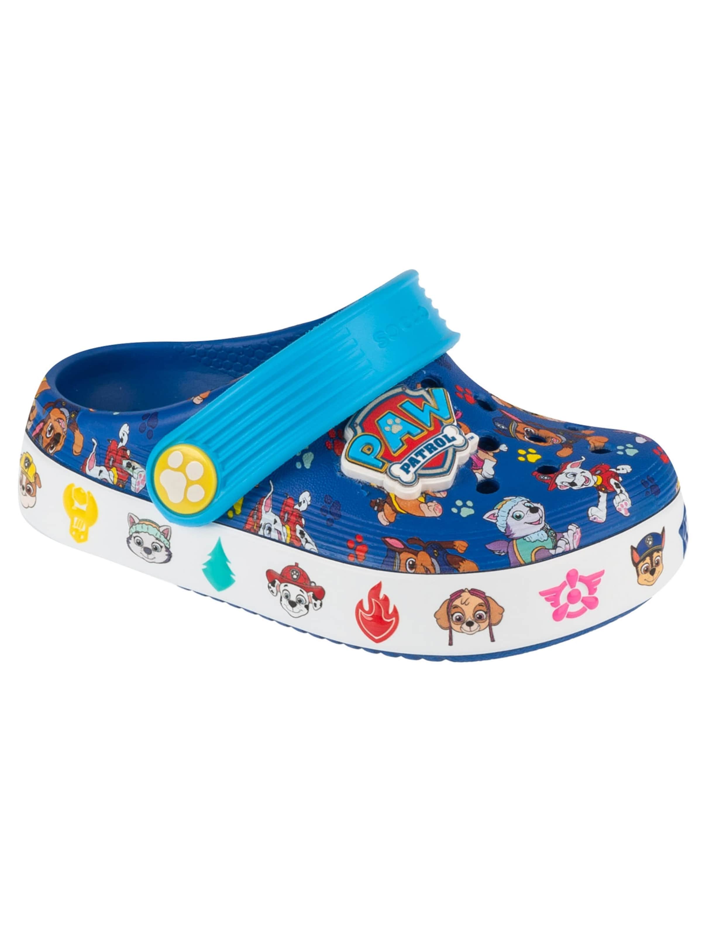 Crocs Sandalen in Blauw: voorkant