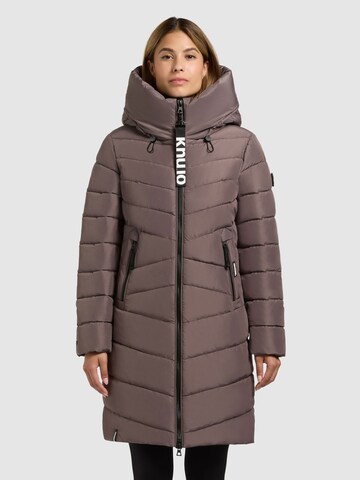 khujo Mantel in Braun: Vorderseite