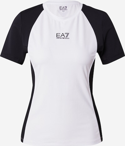 EA7 Emporio Armani Sportshirt in schwarz / weiß, Produktansicht