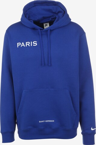 NIKE Athletic Sweatshirt 'Paris St.-Germain Club' in Blue: front