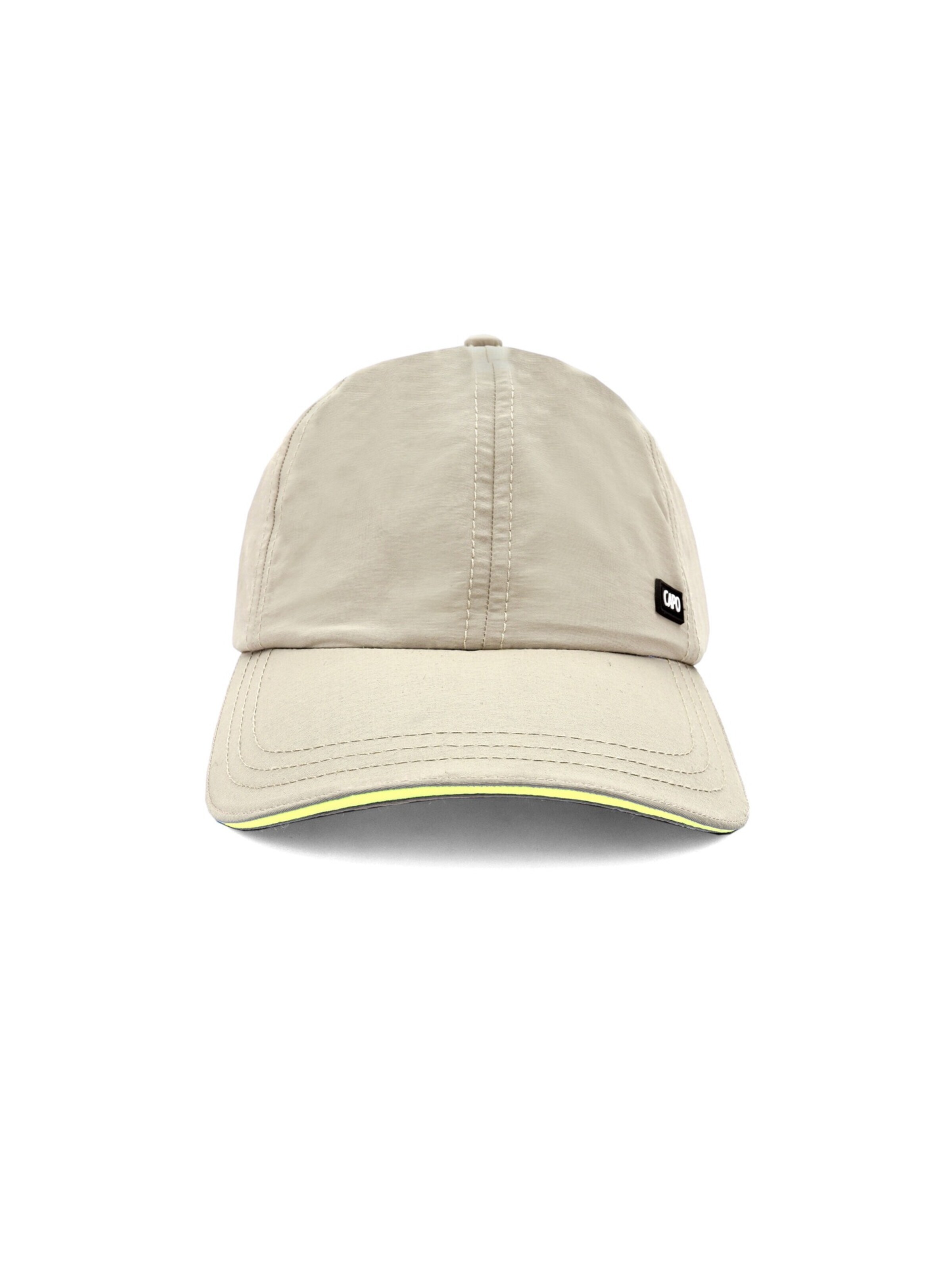 CAPO Cap 'Basic Baseballcap, Neon UV 50' in Beige
