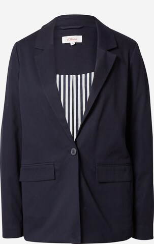 s.Oliver Blazer in Blue: front