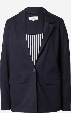 Blazer s.Oliver en bleu : devant