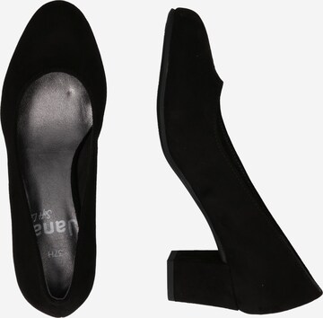 JANA Čevlji s peto | črna barva