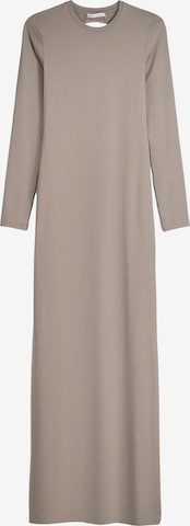 Robe Bershka en beige : devant