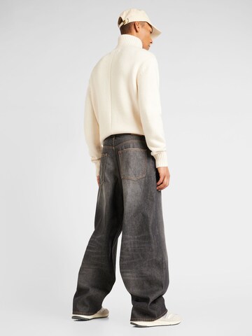 WEEKDAY Wide leg Jeans 'Astro' in Zwart