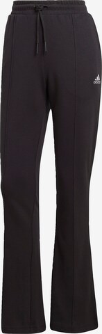 Coupe slim Pantalon de sport ADIDAS SPORTSWEAR en noir : devant