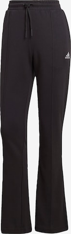 ADIDAS SPORTSWEAR Slim fit Workout Pants in Black: front