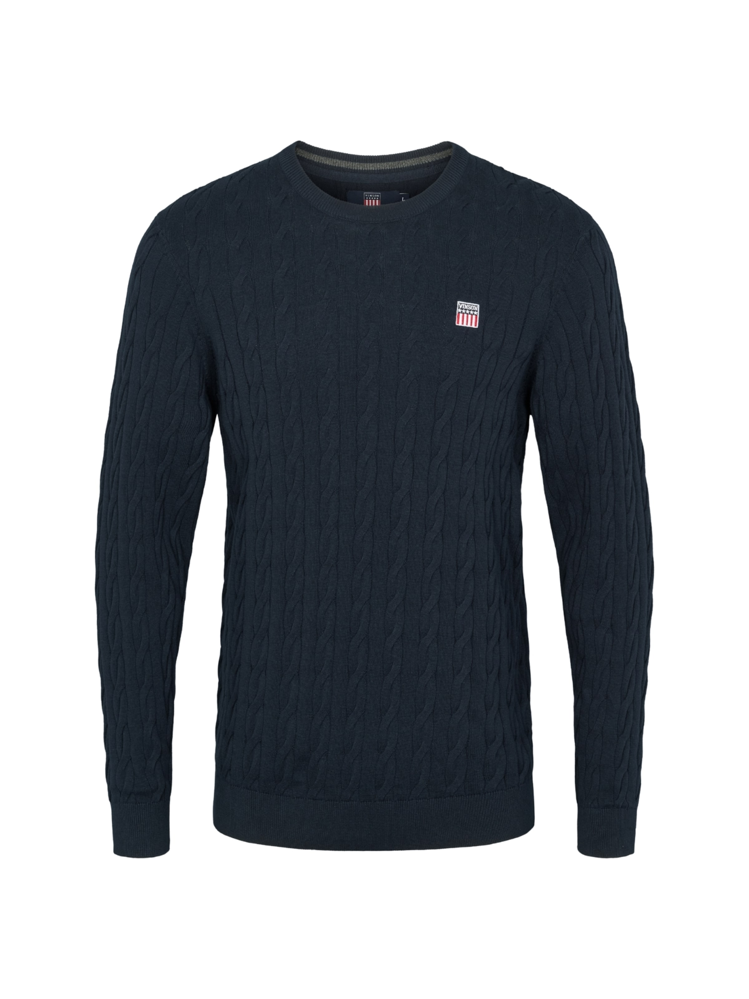 VINSON Svetr 'Grant' – modrá: přední strana