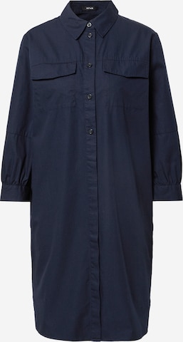 Robe-chemise 'Wilipo' OPUS en bleu : devant