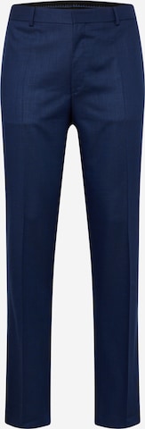 Regular Pantalon à plis BURTON MENSWEAR LONDON en bleu : devant