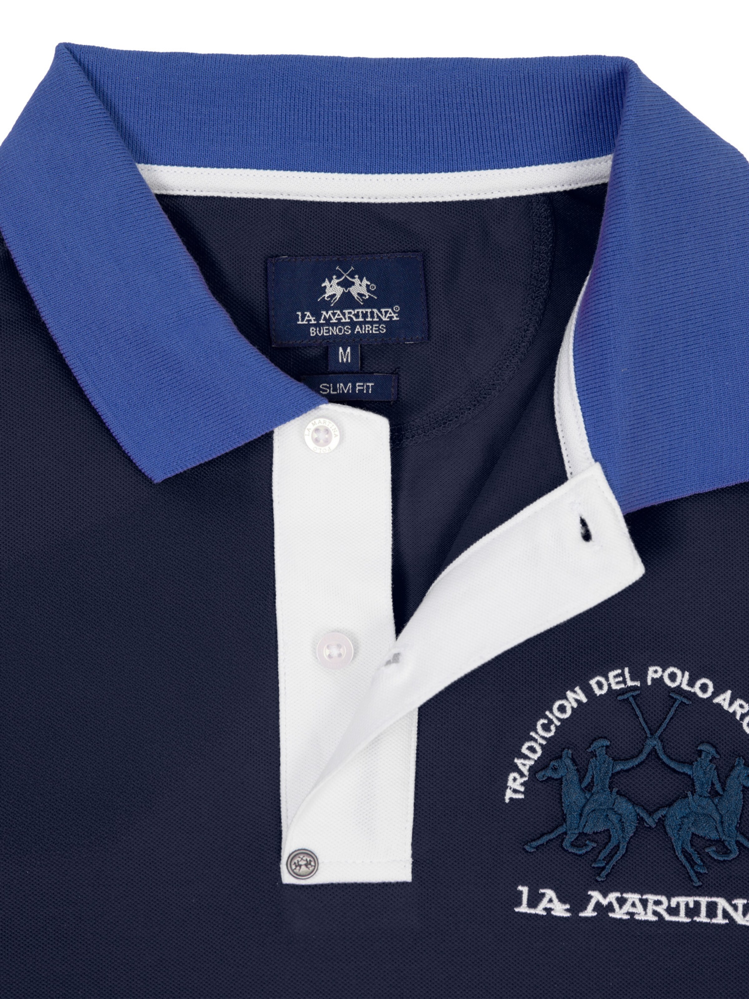 T-Shirt 'MAP005' La Martina en bleu