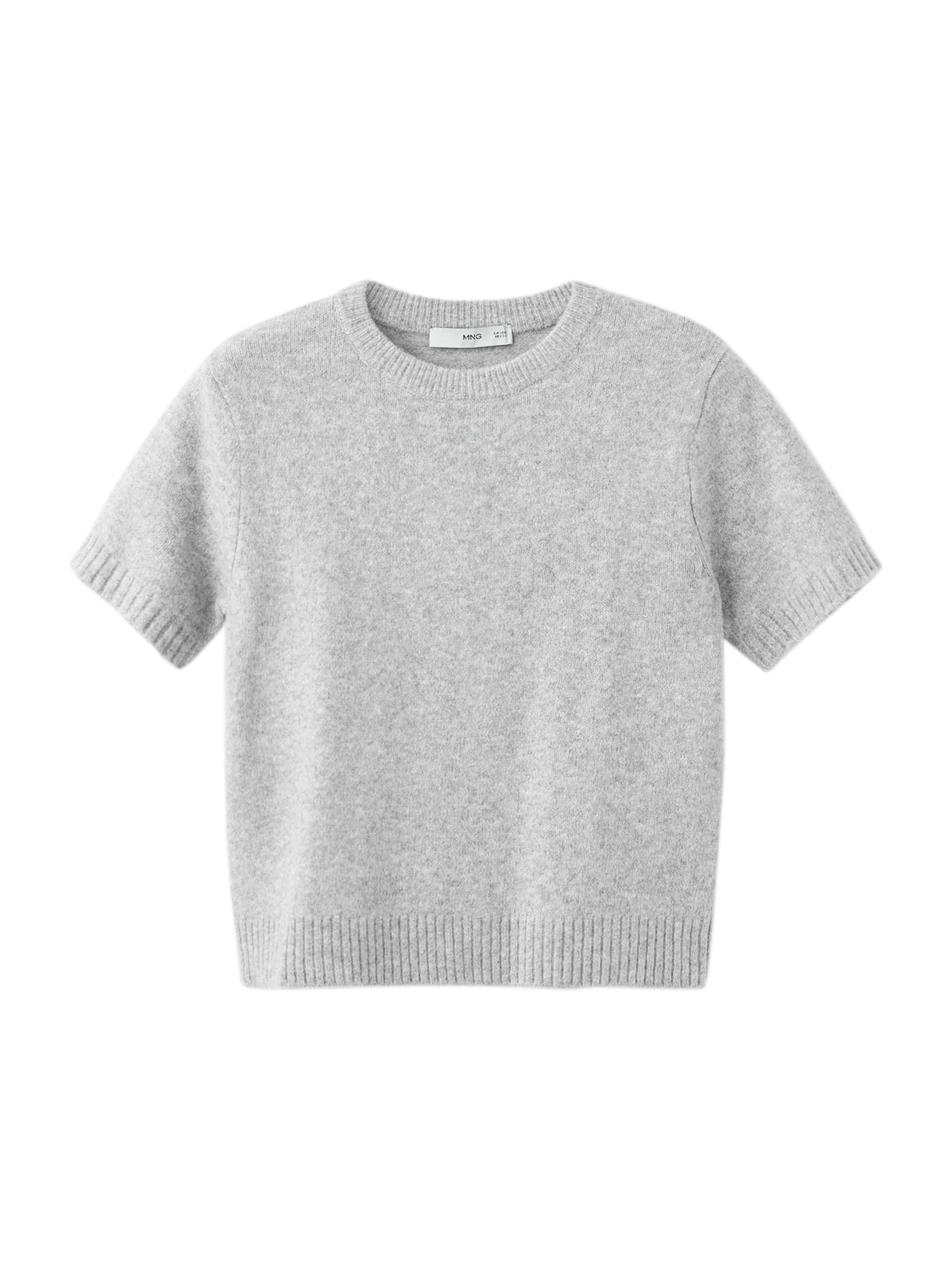MANGO Pullover 'MARINI' in Grau: Vorderseite