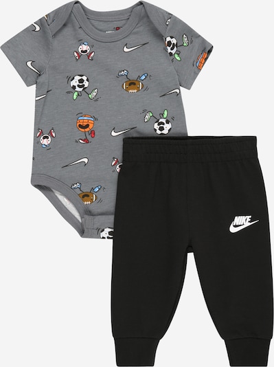 Nike Sportswear Conjuntos em cinzento / laranja / preto / branco, Vista do produto