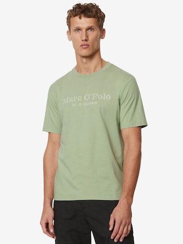 Marc O'Polo Shirt in Groen: voorkant