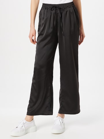 Love & Divine Wide leg Broek in Zwart: voorkant