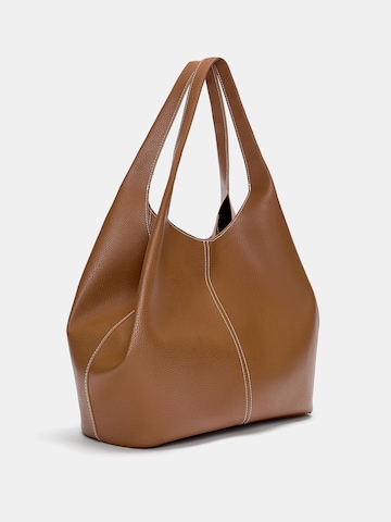 Pull&Bear Shopper táska - bézs