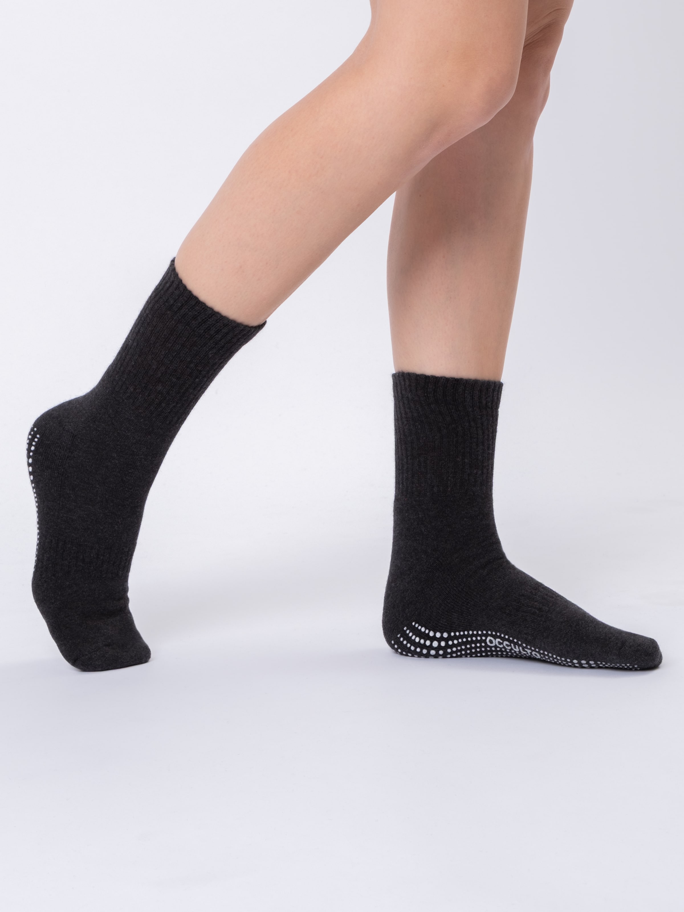 Chaussettes 'Stopper Madeleine' Occulto en gris