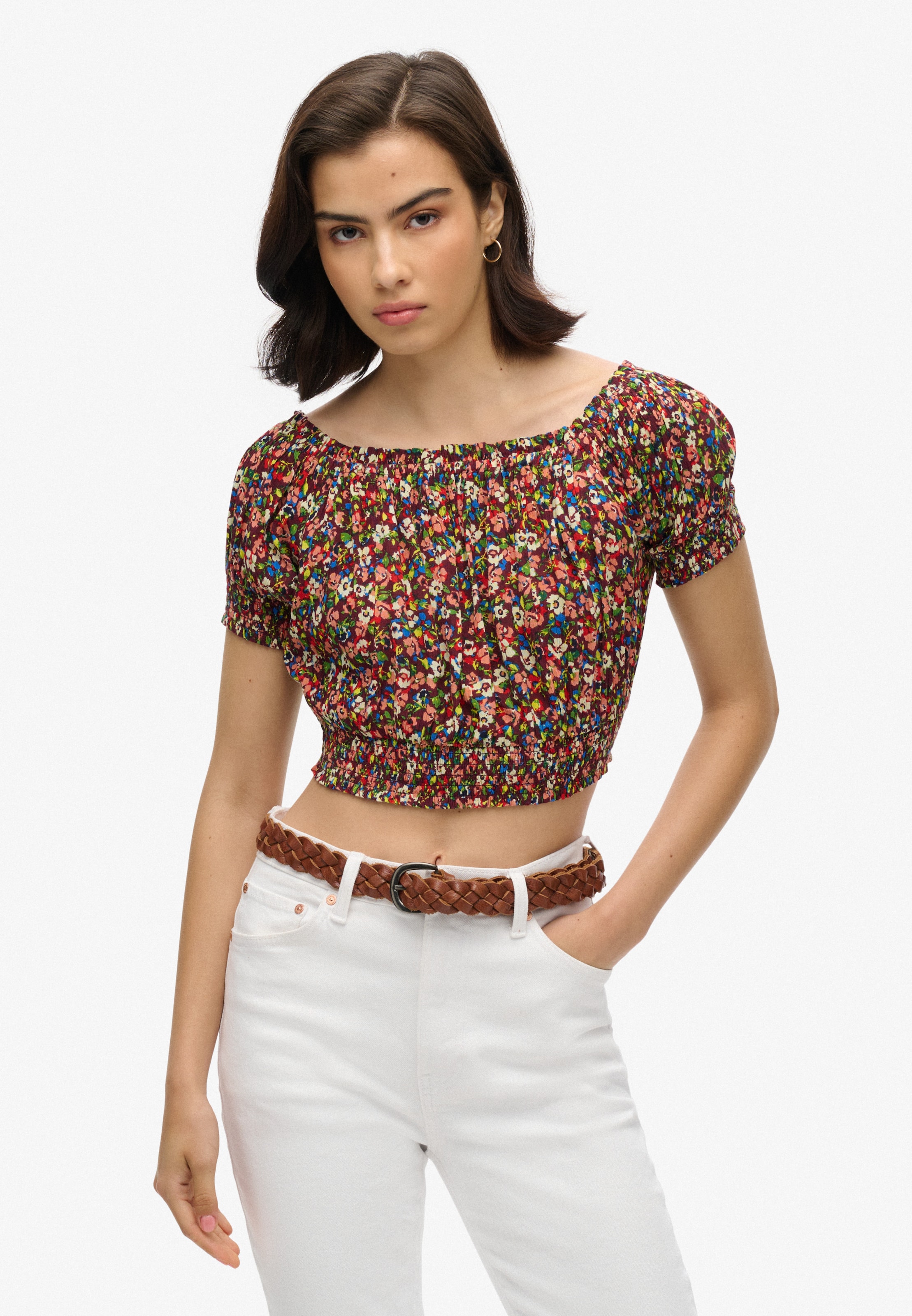 Superdry & Co Blouse in Red: front