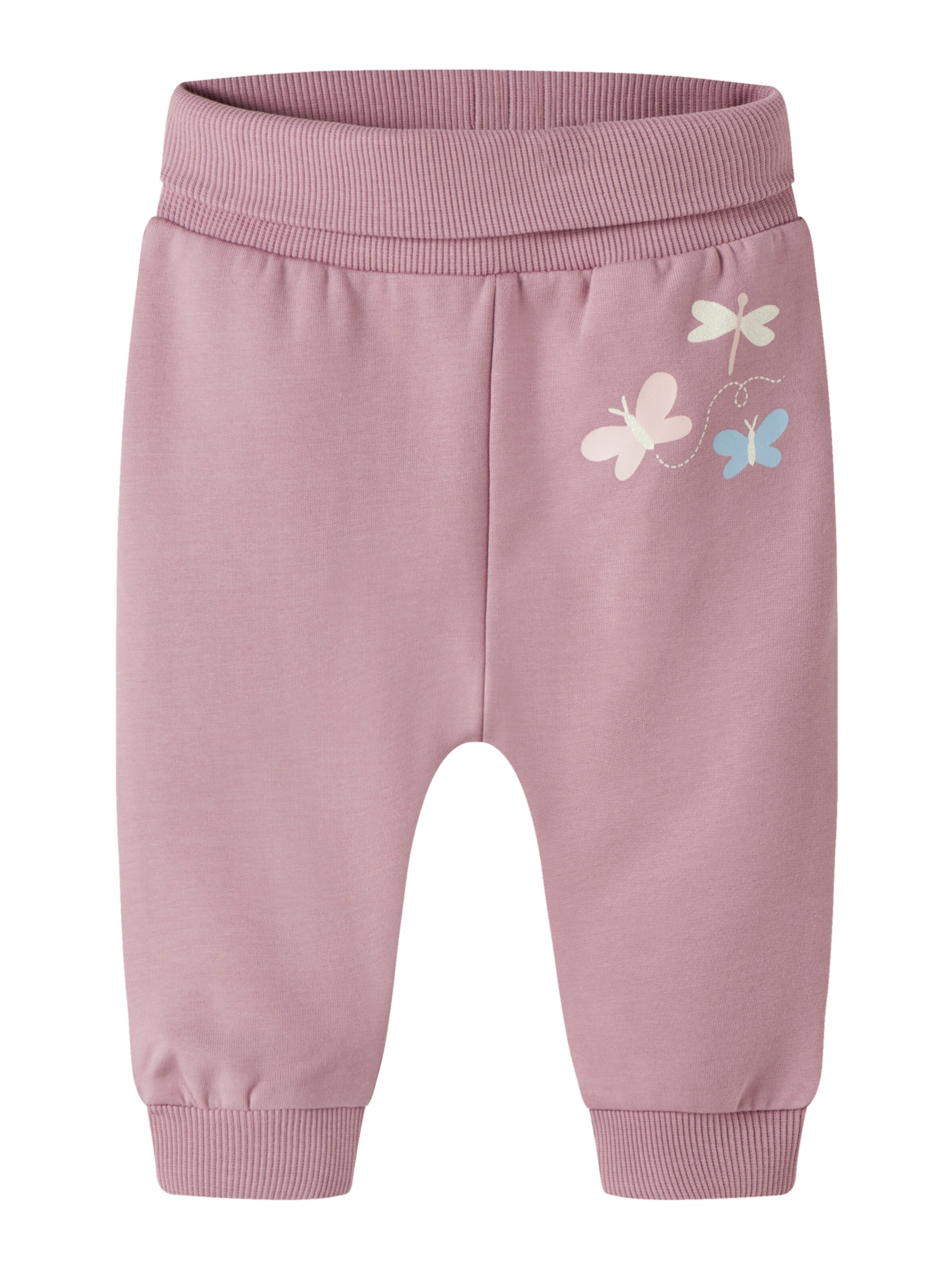 NAME IT - Tapered Pantalón 'NBFVRILLIE' en lila: frente